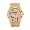 Men's Diamond Watch Audemars Piguet Royal Oak Selfwinding 18K Gold W00840