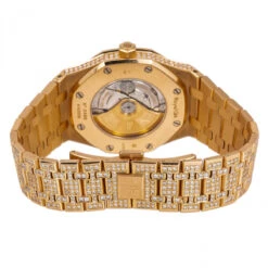 Men's Diamond Watch Audemars Piguet Royal Oak Selfwinding 18K Gold W00840 -Urban Jewels Shop mens diamond watch audemars piguet royal oak selfwinding rose gold w00840 0E8A0884 2048x2048