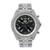 Men's Diamond Watch Breitling Bentley 48mm Black Dial