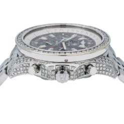 Men's Diamond Watch Breitling Bentley 48mm Black Dial -Urban Jewels Shop mens diamond watch breitling bentley 48 mm black dial w00783 0E8A5452 2048x2048