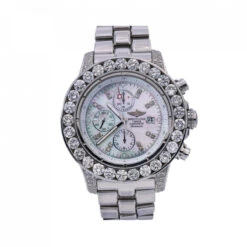 Men's Diamond Watch Breitling Super Avenger 42mm