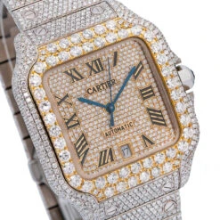 Men's Diamond Watch Cartier Santos De Cartier 40mm Yellow Dial 7 Men's Diamond Watch Cartier Santos De Cartier 40mm Yellow Dial -Urban Jewels Shop mens diamond watch cartier santos de cartier 40 mm yellow dial w01211 0E8A3003 969b55e6 351b 4cd0 aa93 081431014932 2048x2048
