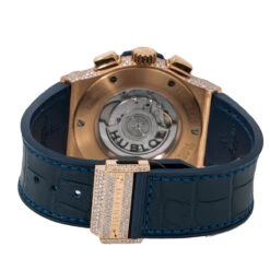 Men's Diamond Watch Hublot Classic Fusion 18K Gold 45mm Blue Dial -Urban Jewels Shop mens diamond watch hublot classic fusion rose gold 45 mm blue dial w00711 0E8A8788 2048x2048