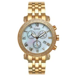 Men's Diamond Watch Joe Rodeo Classic 1.75ct Yellow