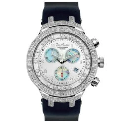 Men's Floating Diamond Watch 2.20ct Joe Rodeo Master