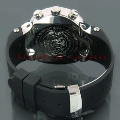 Men's Floating Diamond Watch 2.20ct Joe Rodeo Master -Urban Jewels Shop mens floating diamond watch 220ct joe rodeo master p 8897back