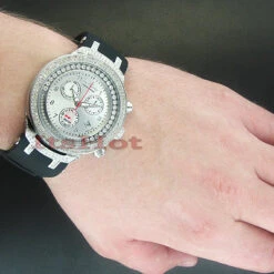 Men's Floating Diamond Watch 2.20ct Joe Rodeo Master -Urban Jewels Shop mens floating diamond watch 220ct joe rodeo master p 8897bod