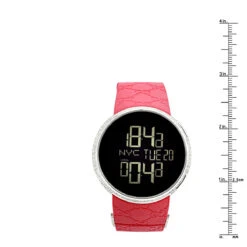 Men's Gucci I-Gucci Luxury 3.10ct Diamond Watch With Digital Steel Case & Red Rubber YA114212 -Urban Jewels Shop mens gucci luxury diamond watch 310ct p 42329 ruler