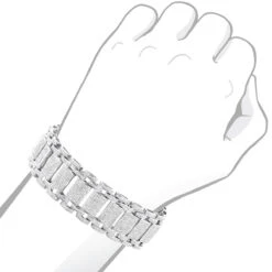 Men's Iced Out Pave Diamond Bubble Bracelet 7ct 10K Yellow Gold -Urban Jewels Shop mens iced out pave diamond bubble bracelet 975ct p 6170 bodwh