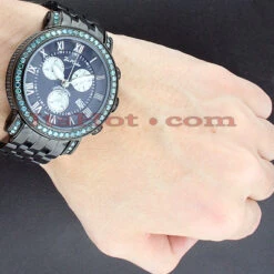 Men's Joe Rodeo Blue Diamond Watch 5.50ct Classic 13 Men's Joe Rodeo Blue Diamond Watch 5.50ct Classic -Urban Jewels Shop mens joe rodeo blue diamond watch 550ct classic p 35778bod