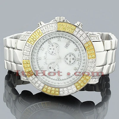 Men's Joe Rodeo Junior Diamond Watch 4.75ct 1 Men's Joe Rodeo Junior Diamond Watch 4.75ct