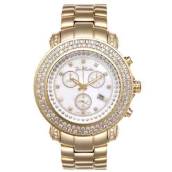 Men's JoJo Joe Rodeo Junior Diamond Watch 4.75ct Yellow