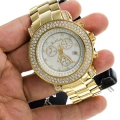 Men's JoJo Joe Rodeo Junior Diamond Watch 4.75ct Yellow -Urban Jewels Shop mens jojo joe rodeo junior diamond watch 475ct yellow p 8981 bod3