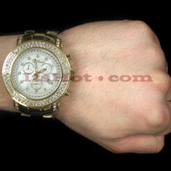 Men's JoJo Joe Rodeo Junior Diamond Watch 4.75ct Yellow -Urban Jewels Shop mens jojo joe rodeo junior diamond watch 475ct yellow p 8981bod