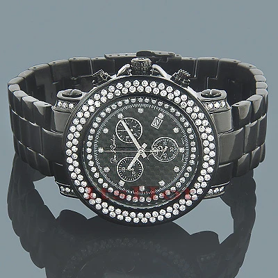 Men's JoJo Joe Rodeo Junior Diamond Watch 4.75ct 2 Men's JoJo Joe Rodeo Junior Diamond Watch 4.75ct - Image 2