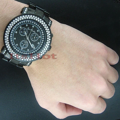 Men's JoJo Joe Rodeo Junior Diamond Watch 4.75ct 4 Men's JoJo Joe Rodeo Junior Diamond Watch 4.75ct - Image 4