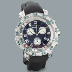 Men's Luxury Benny And Co Floating Diamond Watch 7.50ct