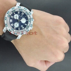 Men's Luxury Benny And Co Floating Diamond Watch 7.50ct -Urban Jewels Shop mens luxury watches benny and co floating diamond watch 750ct 3