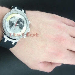 Men's World Map Joe Rodeo Diamond Watch 2.2 Master -Urban Jewels Shop mens world map joe rodeo diamond watch 22 master p 8364bod