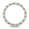 Multicolor Diamond Replacement Bezel For Men's Luxurman Raptor Watches 3.5ct