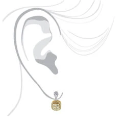 Natural Yellow Diamond Dangle Earrings 1.65ct 14K Yellow Gold -Urban Jewels Shop natural yellow diamond dangle earrings 165ct 14k gold 3