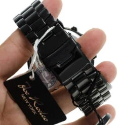 New Joe Rodeo Junior Diamond Watch 4.25 Black -Urban Jewels Shop new joe rodeo watches junior diamond watch 425 black p 35784 back2