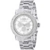 Oversized Men's Diamond Watch 0.25ct White Mop Luxurman Escalade Chronograph