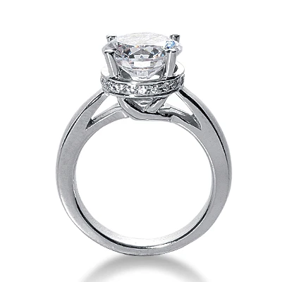 Platinum Diamond Engagement Ring 1.07ct 3.02mm 3 Platinum Diamond Engagement Ring 1.07ct 3.02mm - Image 3