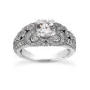 Platinum Diamond Engagement Ring 1.65ct