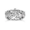 Platinum Diamond Eternity Band 0.91ct