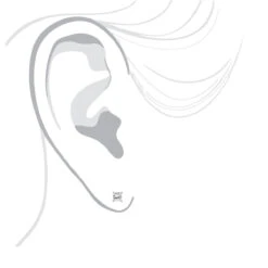 18K White Gold Diamond Stud Earrings 0.50ct -Urban Jewels Shop platinum diamond stud earrings 050ct bodwh