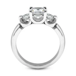 Thin Platinum Diamond Three Stones Engagement Ring 0.60ct 5 Thin Platinum Diamond Three Stones Engagement Ring 0.60ct -Urban Jewels Shop platinum diamond three stones engagement ring 060ct p 33512 additional white