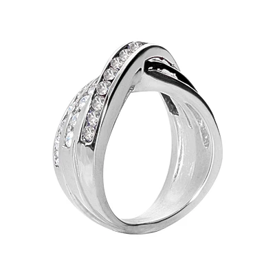 Platinum Round Diamond Ladies Ring 1.19ct 2 Platinum Round Diamond Ladies Ring 1.19ct - Image 2