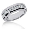 Platinum Women's Diamond Wedding Ring 0.98ct