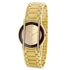 Raymond Weil Luxury Othello Ladies 18K Gold Diamond Watch 0.48ct