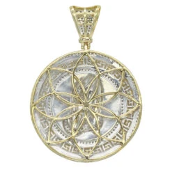 14K Yellow Gold Praying Hands With Rosary Diamond Pendant Medallion 1ct -Urban Jewels Shop real 14k gold praying hands with rosary diamond pendant medallion 1ct backye