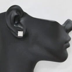 Real Diamond Earring For Men 0.17ct 14K White Gold 5 Real Diamond Earring For Men 0.17ct 14K White Gold -Urban Jewels Shop real diamond earring for men 017ct 14k gold p 46800bod