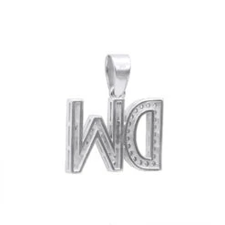 Real Diamond Initial Letters Pendant 14K Yellow Gold 0.6ct 11 Real Diamond Initial Letters Pendant 14K Yellow Gold 0.6ct -Urban Jewels Shop real diamond initial letters pendant solid 14k gold 06ct 018132 backwh