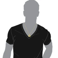 Real Diamond Initial Letters Pendant 14K Yellow Gold 0.6ct 14 Real Diamond Initial Letters Pendant 14K Yellow Gold 0.6ct -Urban Jewels Shop real diamond initial letters pendant solid 14k gold 06ct 018132 bodye