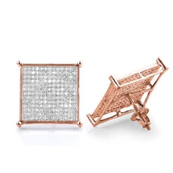 10K White Gold Hip Hop Diamond Earrings 1.13ct -Urban Jewels Shop real hip hop jewelry diamond earrings 10k 113ct p 41210 ro