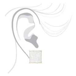 Real Hip Hop 10K Yellow Gold Men's Diamond Oversized Stud Earring 0.6ct 9 Real Hip Hop 10K Yellow Gold Men's Diamond Oversized Stud Earring 0.6ct -Urban Jewels Shop real hip hop jewelry10k gold mens diamond oversized stud earring 06ct bodye