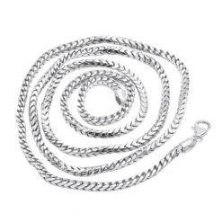 Solid 14K Yellow Gold Franco Chain Necklace For Men 3.5mm 20-32" 13 Solid 14K Yellow Gold Franco Chain Necklace For Men 3.5mm 20-32" -Urban Jewels Shop solid gold franco chain necklace 14k chains 35mm 33 backwh