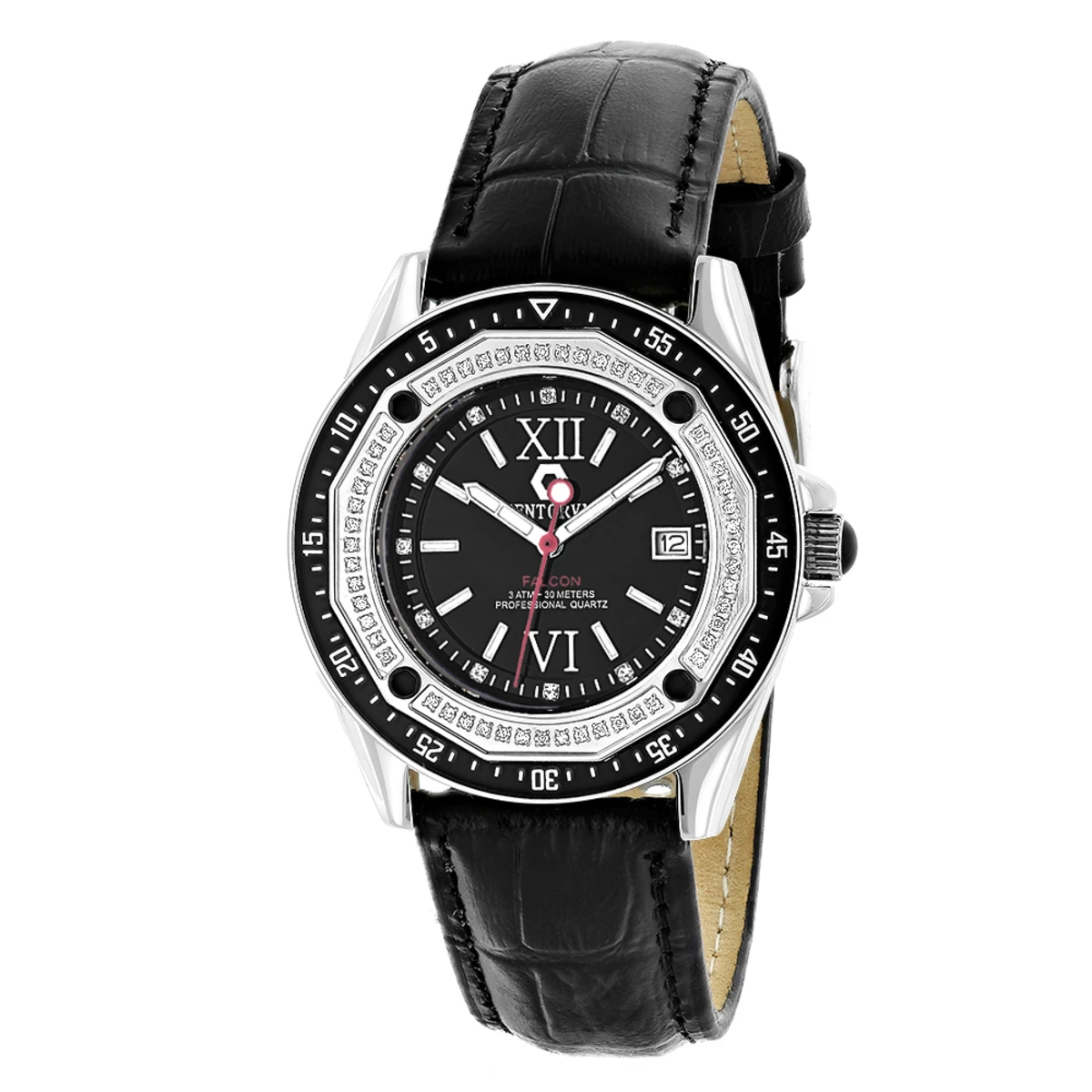 Stainless Steel Diamond Watch By Centorum Falcon 0.5ct 1 Stainless Steel Diamond Watch By Centorum Falcon 0.5ct