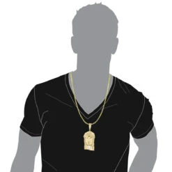 Sterling Silver Diamond Jesus Face Pendant 0.84ct Gold Plated 5 Sterling Silver Diamond Jesus Face Pendant 0.84ct Gold Plated -Urban Jewels Shop sterling silver diamond jesus face pendant 175ct gold plated p 49379 bodye