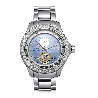 Tourbillion 5.75 Carat Diamond Watch By Aqua Master 1 Tourbillion 5.75 Carat Diamond Watch By Aqua Master