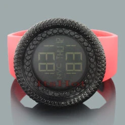 Trendy Hip Hop Jojino Black Crystal Watch