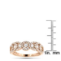 Unique Diamond Wedding Band For Women 14K Rose Gold Ladies Diamond Ring 1ct 11 Unique Diamond Wedding Band For Women 14K Rose Gold Ladies Diamond Ring 1ct -Urban Jewels Shop unique diamond wedding band for women 14k gold ladies diamond ring 1ct rulerro