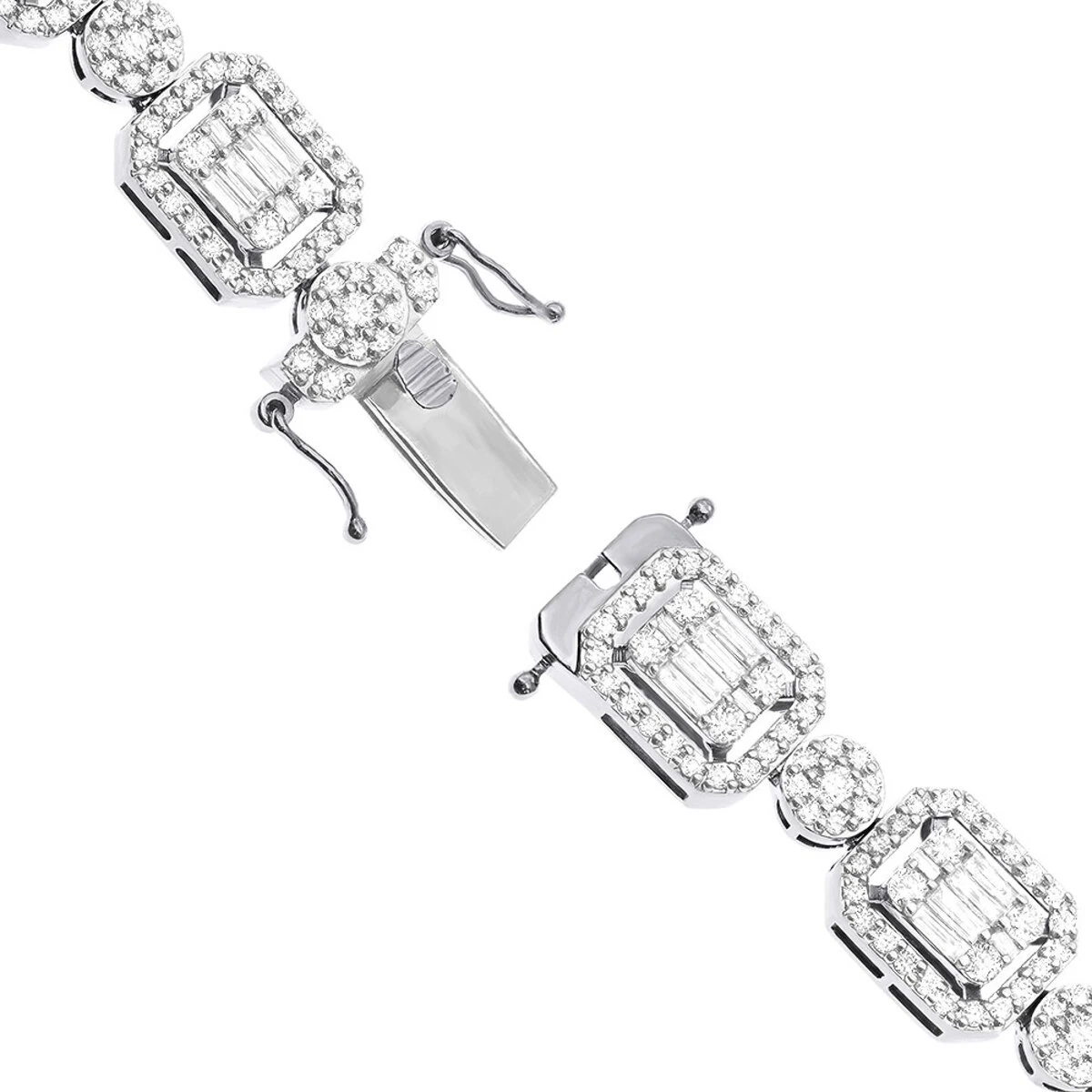 Unique Diamond Necklace For Women 10K Yellow Gold 17 Carats 8 Unique Diamond Necklace For Women 10K Yellow Gold 17 Carats - Image 8