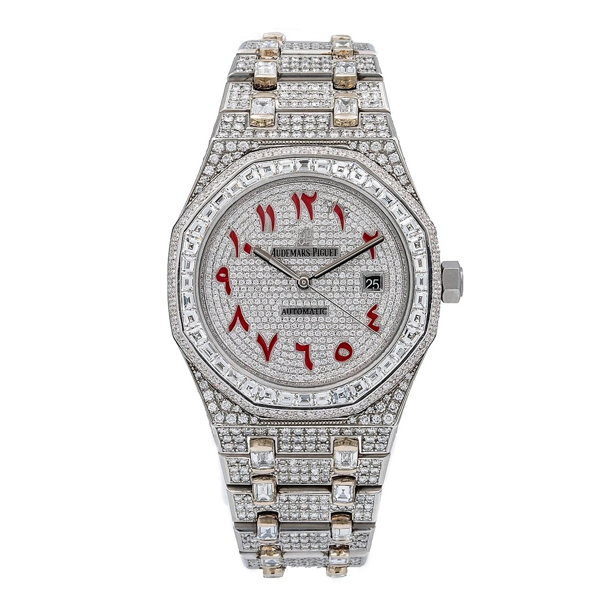 41mm Audemars Piguet Royal Oak Bust Down Men's Diamond Watch 29.75ct 1 41mm Audemars Piguet Royal Oak Bust Down Men's Diamond Watch 29.75ct