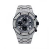 Audemars Piguet Royal Oak Offshore Chronograph 42mm Gray Dial Men's Diamond Watch